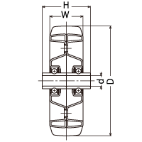 435S-XRZ 125 の寸法図