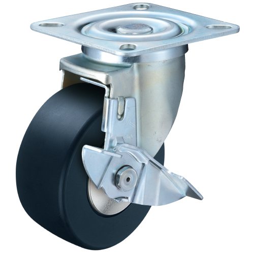 ハンマー 重荷重用固定式ウレタン車輪(イモノホイール・ラジアルボール
